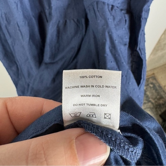 Able NWT Lizzie Tiered Midi Dress in Midnight Size Large - Picture 8 of 9